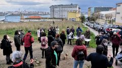 Paseo reivindicativo en As Percebeiras