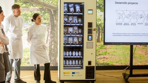 Presentaci�n del proyecto �Snacks FP: bocados responsables�, en el CIFP Carlos Oroza de Pontevedra