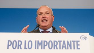 Miguel Tellado, este lunes