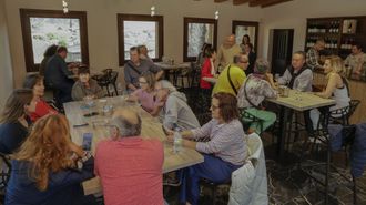Las fotos de la visita de los suscriptores de La Voz a Adega Vella