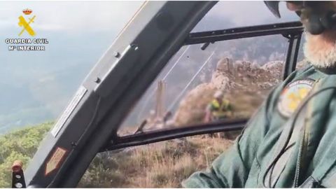 La Guardia Civil localiza y rescata a dos j�venes desaparecidos mientras realizaban una ruta en Quir�s