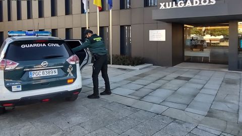 Imagen de archivo de la Guardia Civil en Tui