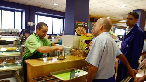Imagen de archivo de la antigua cafetería de personal del Hospital Universitario A Coruña (Chuac)