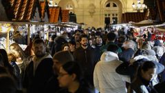 Imagen de archivo del mercadillo navide�o de Mar�a Pita en diciembre del 2025