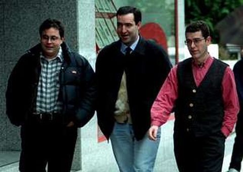 Jos� Lourido, junto a Ovidio S.Q. y Ram�n Aparicio.