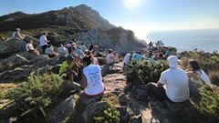 El eclipse se sigui� en toda la r�a de Vigo