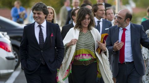 Moragas, antes de entrar al banquete