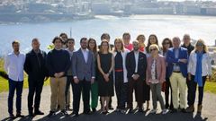 ciudadanos coru.Presentaci�n de la lista de Ciudadanos en A Coru�a