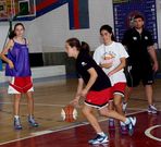 Javier Mu�oz, dirigiendo ayer un entrenamiento en Viveiro.