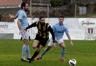 El Ribadumia puso el juego y las ocasiones en la primera parte, y el Vilalonga en la segunda.