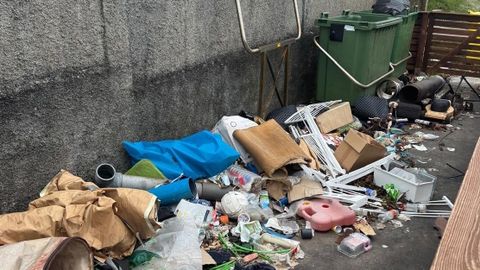 Un punto de vertidos incontrolados en Malpica