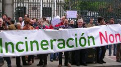 Protesta contra la incineraci�n en Oviedo