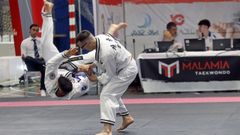 Campeonato gallego de hapkido en el Pabell�n de Barra�a