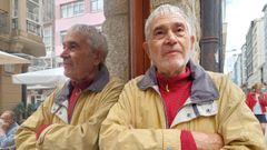 Sainero, en Ferrol, ciudad por la que siente un especial afecto