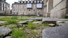 El exterior de la Catedral, por la zona del atrio, donde se har�n trabajos de restauraci�n