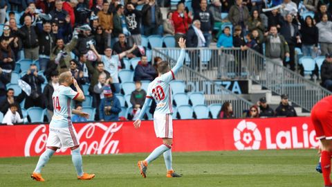 Celta-Sevilla (4-0) el 7 de abril del 2018. Triplete de Aspas