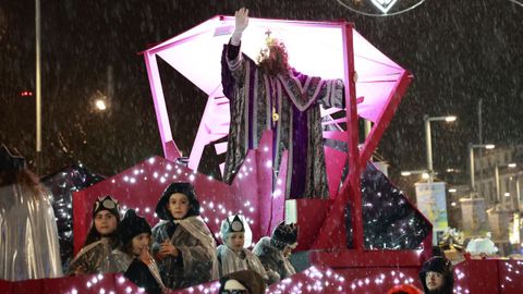 Gaspar en su recorrido por A Coru�a