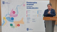 El alcalde de Pontevedra, Miguel Anxo Fern�ndez Lores (BNG), present� este jueves el Plan de Contrataci�n 2023