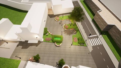 Recreaci�n de c�mo quedar� la zona de O Carme