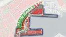 Imagen del estudio de la Zona 1, que engloba los muelles centrales de A Coruña