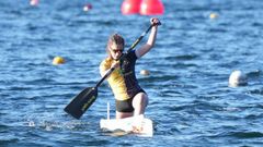 Silvia Gago, durante a s&uacute;a participaci&oacute;n no selectivo nacional para as prazas nos campionatos internacionais do 2026.