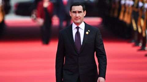 El presidente de Turkmenist�n, Serdar Berdimuhamedow