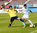 Jimmy, en el partido del pasado curso ante el Burgos. 
