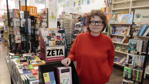 Cristina Lagares en la Librer�a Bah�a