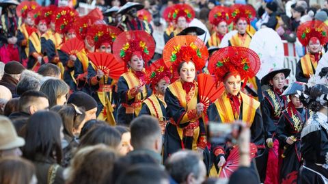 Desfile de entroido en Carballo, este año