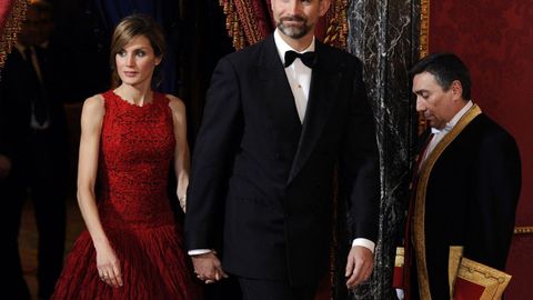 En una cena en el palacio Real en 2011