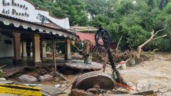 El hurac�n Nora provoc� inundaciones, ca�das de �rboles y desbordamientos de r�os en M�xico