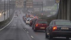 La SC-20 canaliza muchos de los desplazamientos de trabajadores desde el �rea metropolitana compostelana hacia Santiago