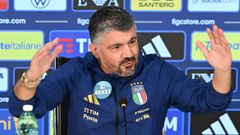 Gennaro Gattuso, seleccionador italiano.