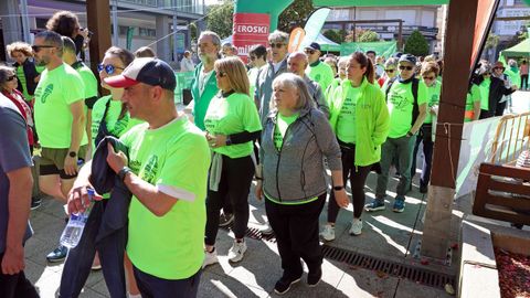 ANDAINA SOLIDARIA CONTRA EL CANCER ORGANIZADA POR LA ASOCIACION DE RIBEIRA