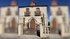Igrexa Evanx�lica Ebenezer de Xebre, en Casti�eiras edificada en 1910 e finalizada en 1912