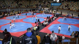 Imagen de la pasada edici�n de la Copa Cidade da Coru�a de taekuondo.