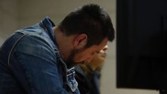 Jos� Enrique Abu�n Gey, el Chicle, escucha a los peritos que reconstruyen el crimen
