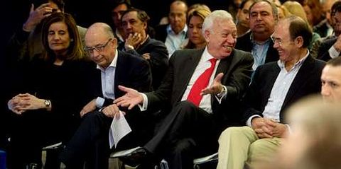 Montoro, ayer en un acto de partido en C�rdoba.