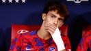 Joao Flix.Joao Flix en el banquillo del Atltico de Madrid