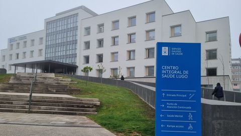 Imagen de la entrada del Centro Integral de Salud de Lugo.