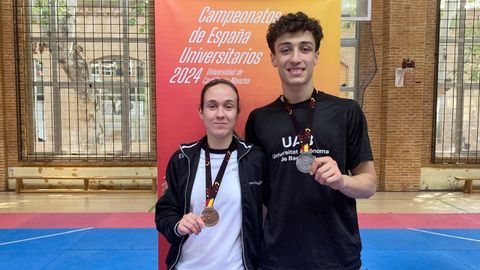 Aitana Fari�a y Adri�n Salanova, del Maniotas.