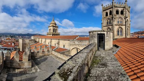 Una de las vistas panormicas de la ciudad desde los tejados de la catedral