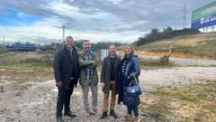 Obras�de construcci�n de la conexi�n peatonal y ciclista entre Lugones y La Fresneda