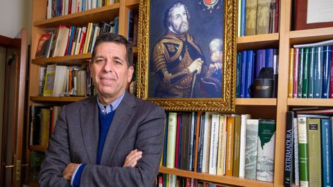 El profesor Esteban Mira Caballos, historiador y biógrafo de Hernán Cortés.