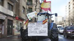 Imagen de archivo de una protesta de agricultores