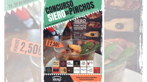 Cartel de Concurso de pinchos