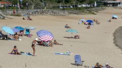 Playas como Cab�o todav�a contaban con ba�istas la tarde del viernes