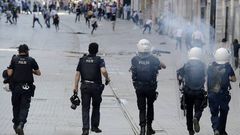 Disturbios en Estambul