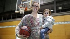 Natalia Soage, jugadora del Arxil, compiti� durante tres meses embarazada.