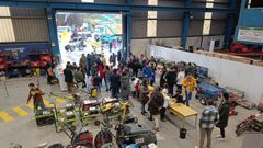Un momento de las jornadas de puertas abiertas en JRilo. 